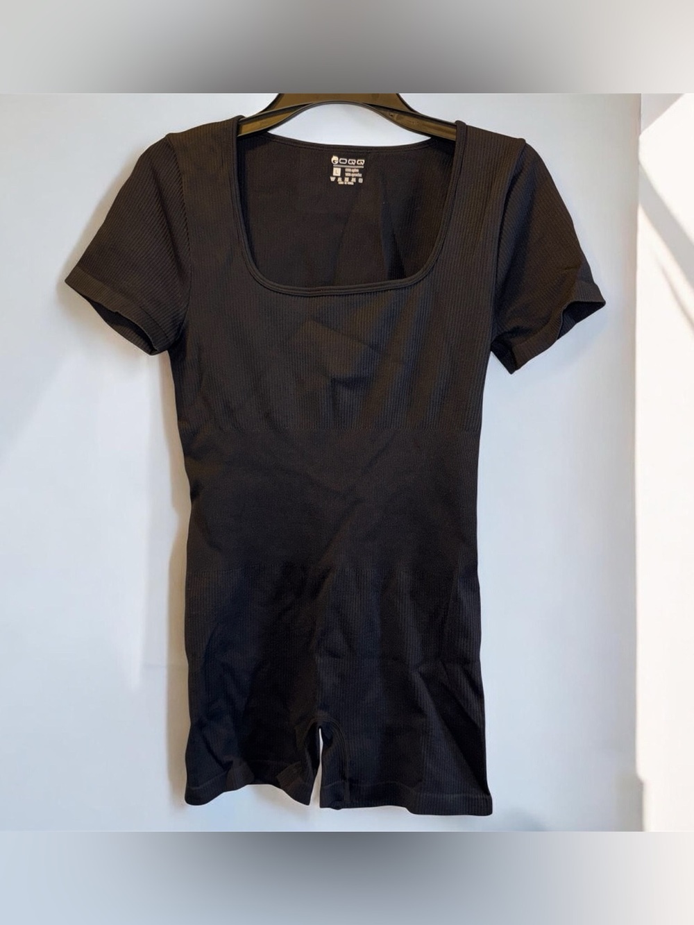 Square Neck Exercise Rompers